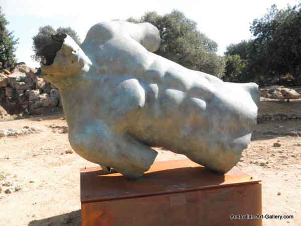 Igor Mitoraj sculptures at Valley of the Temples 