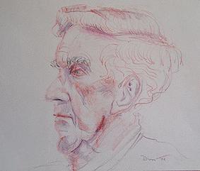 `Ken` colour pencil portrait s