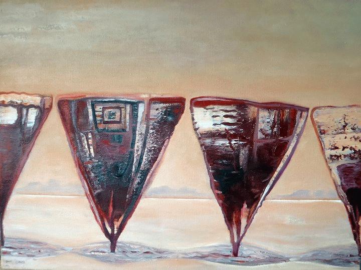 Plums in Parched Earth