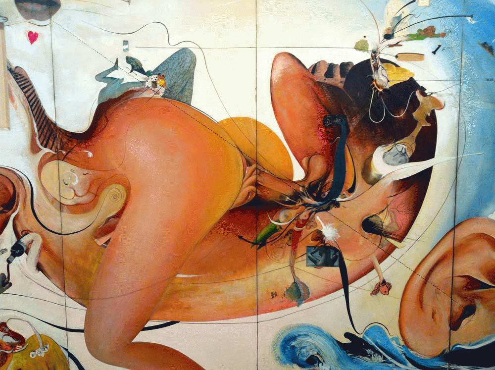 Brett Whiteley Painting