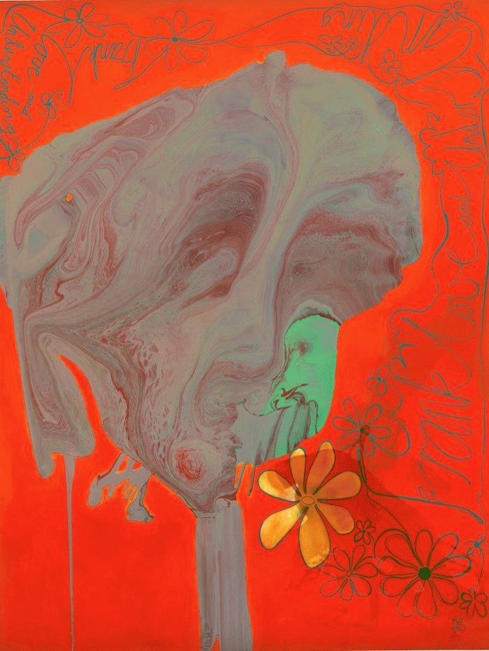 Dale Frank - Self Portrait