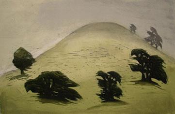 Rain on the Hill