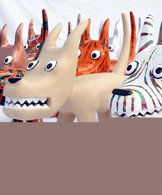 Phil Hayes, Dog Sculptures, $5