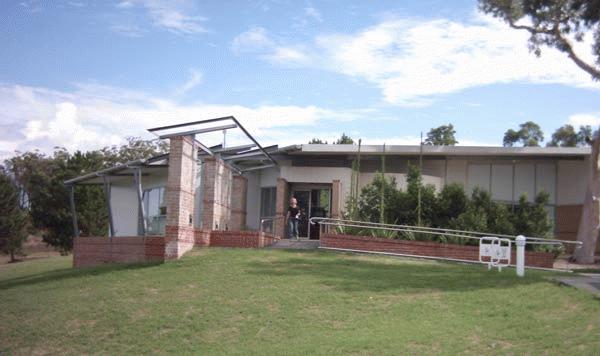 Outside